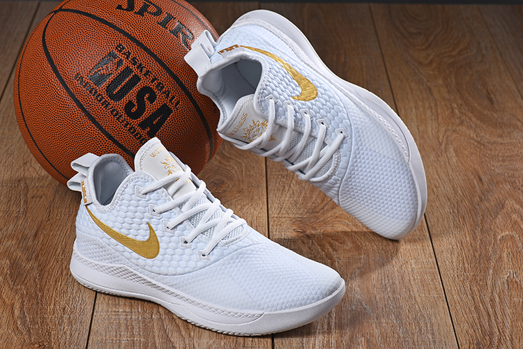 Nike LeBron Witness III White Gold Shoes